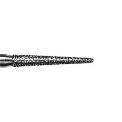 Diamond Bur KOMET #850-016 Long Round End Taper HP x 5
