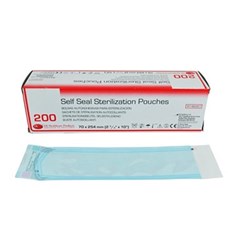 DE Selfseal Pouch 70x254mm Box of 200