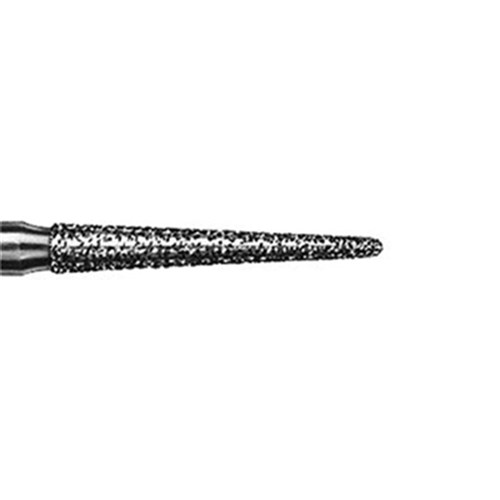 Diamond Bur KOMET #850-016 Long Round End Taper HP x 5