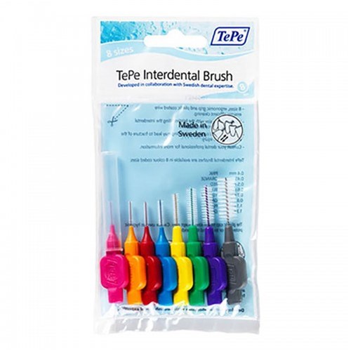 TePe Interdental Brushes Assorted Pack of 8